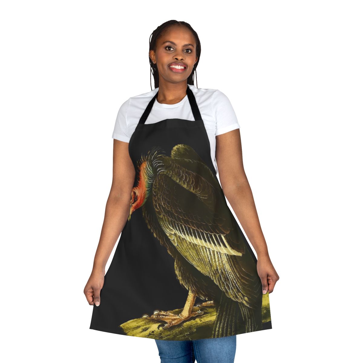 Mystical California Condor Apron - Dark Fantasy Gothic Design