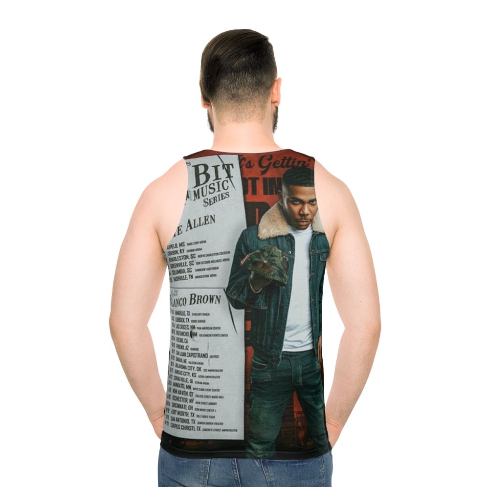 Nelly Lil Bit of Music Series Tour Dates Unisex Tank Top