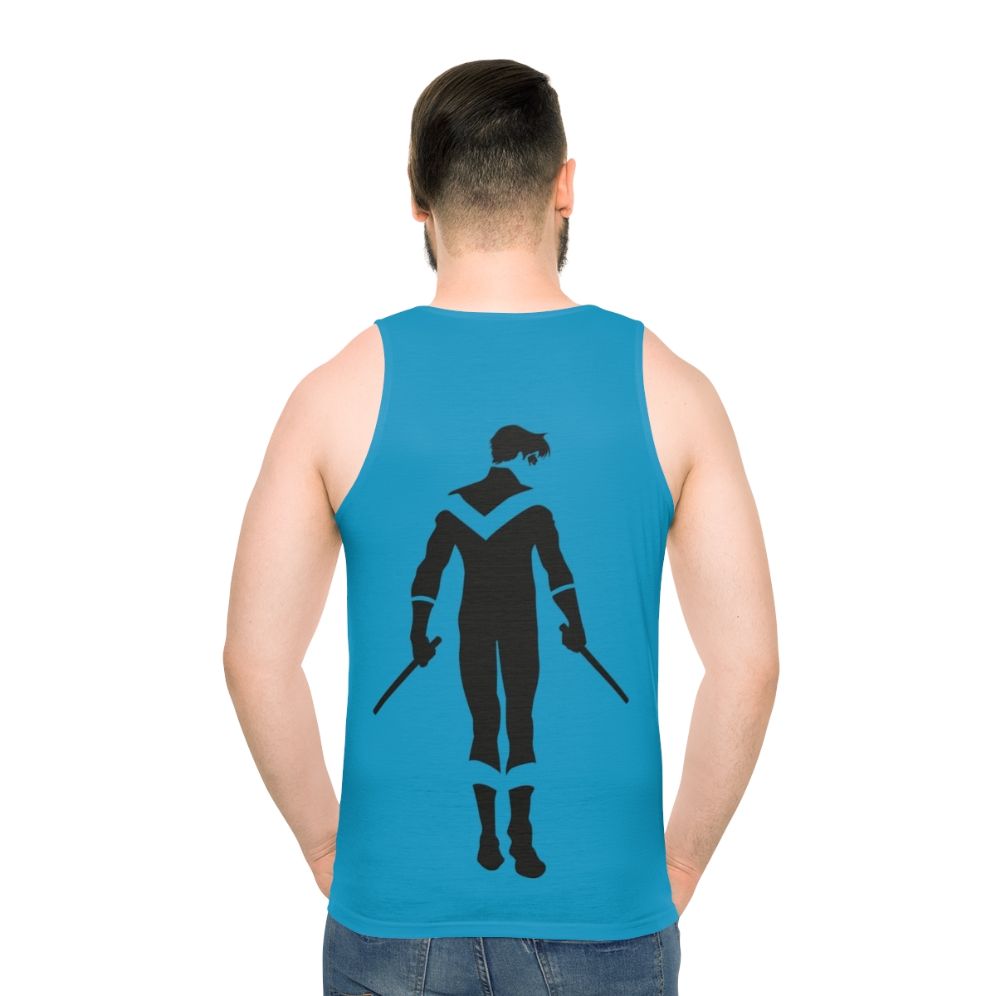 Nightwing Minimalist Unisex Tank Top