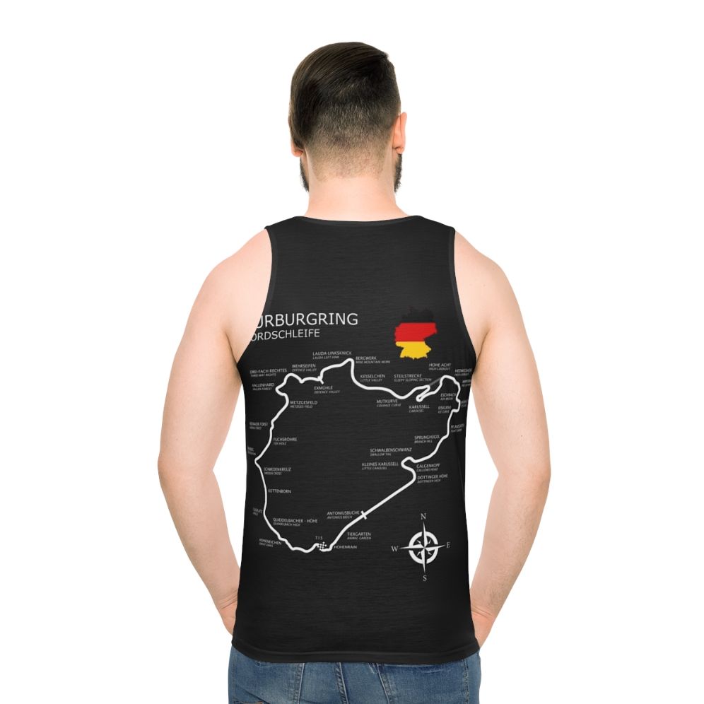 Nurburgring Nordschleife Formula 1 Racing Unisex Tank Top