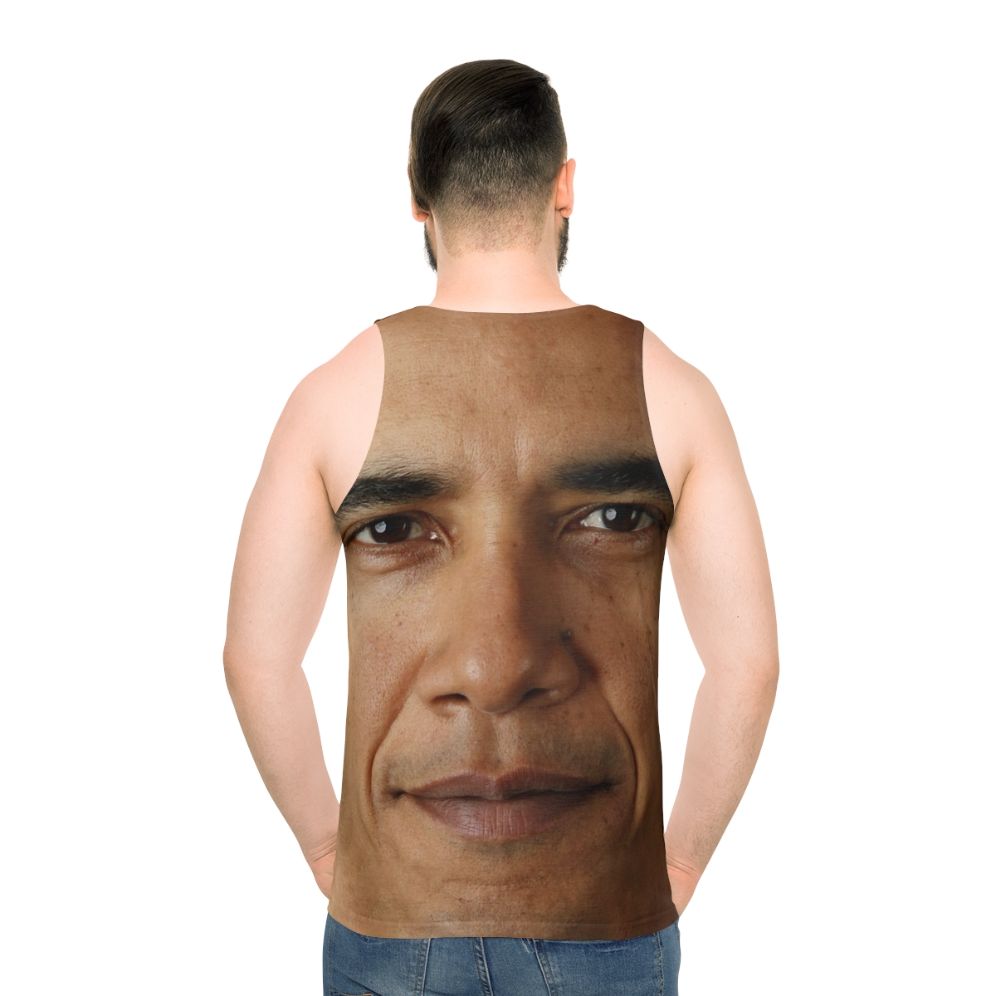 Obama Face Unisex Tank Top