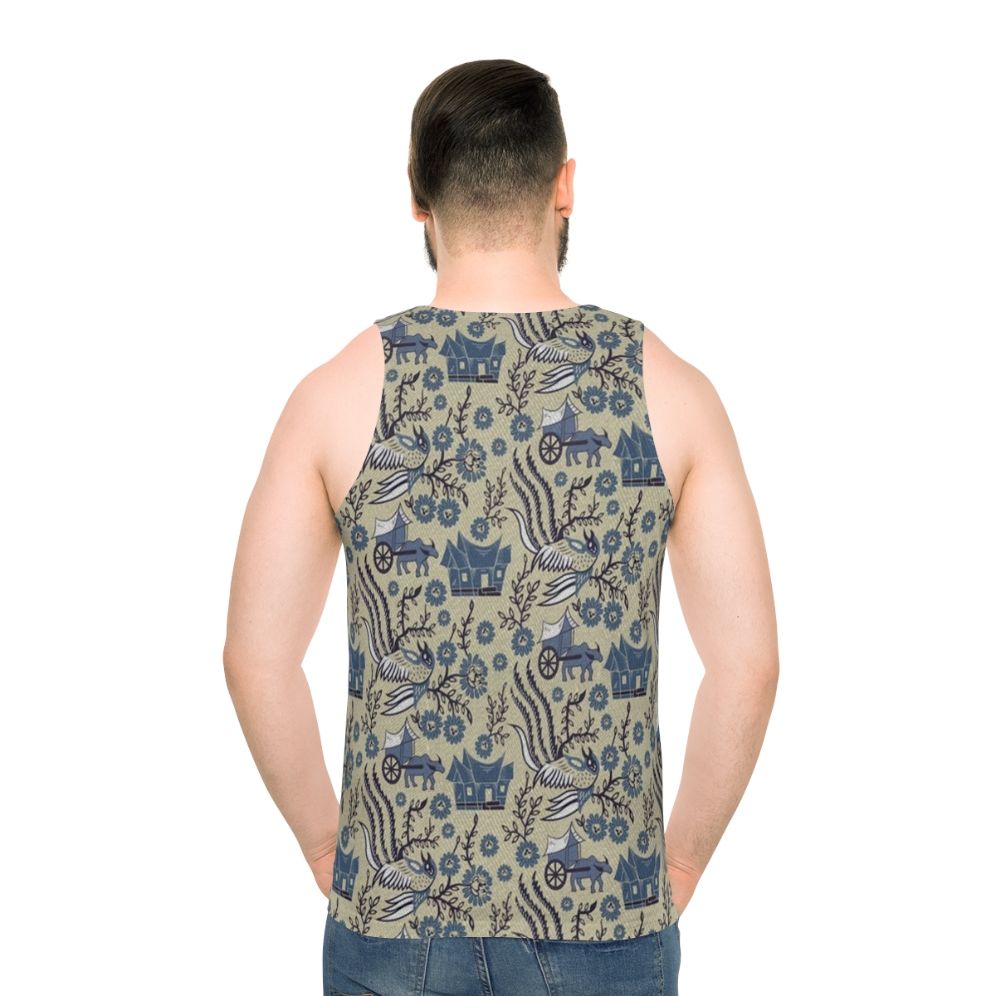 Padang Batik Unisex Tank Top with Minangkabau Cultural Motif