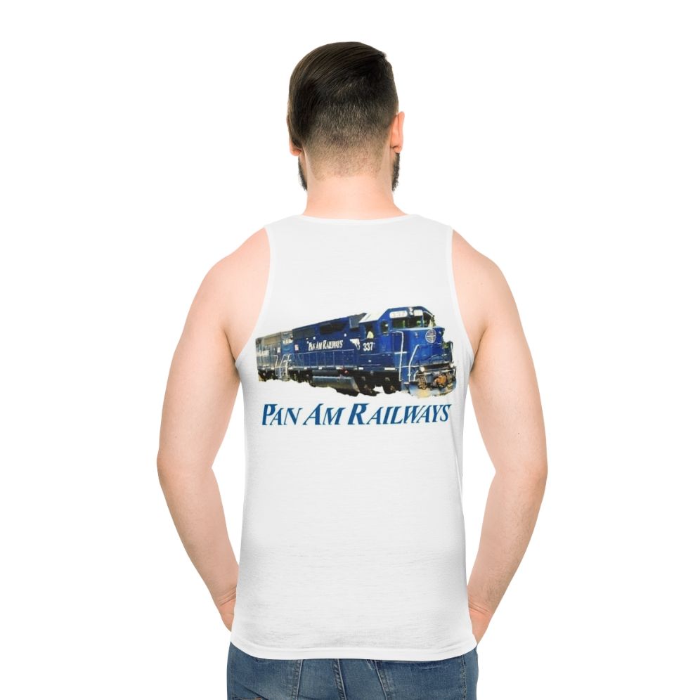 Pan Am Railway Train Conductor Unisex Tank Top