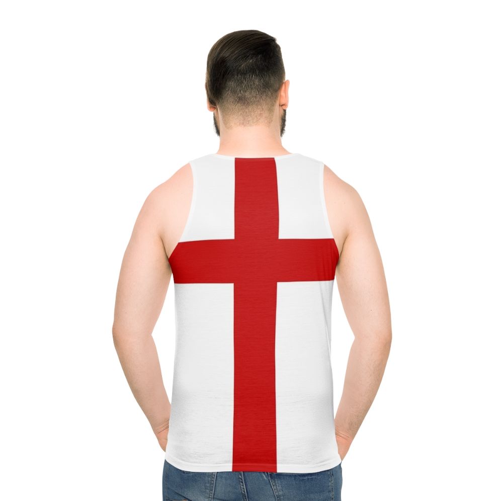 Patriotic St George Cross unisex tank top