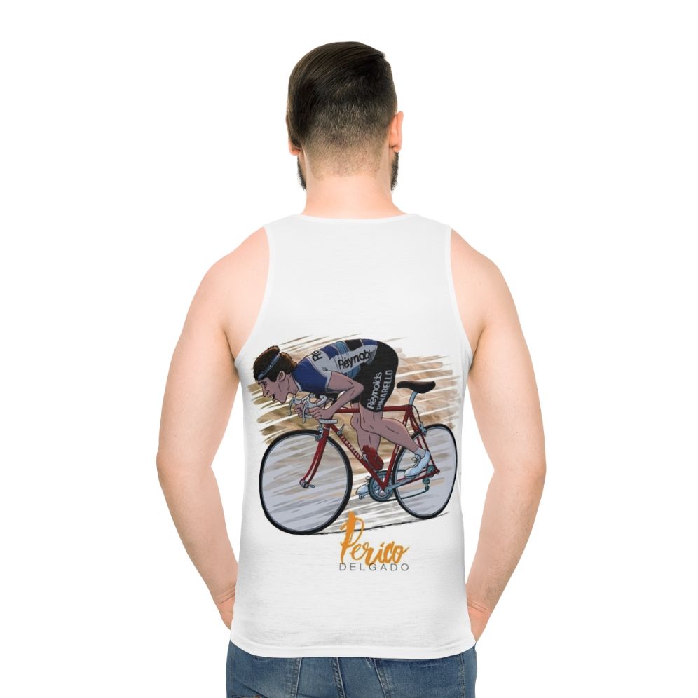 Perico Delgado Cycling Jersey Unisex Tank Top