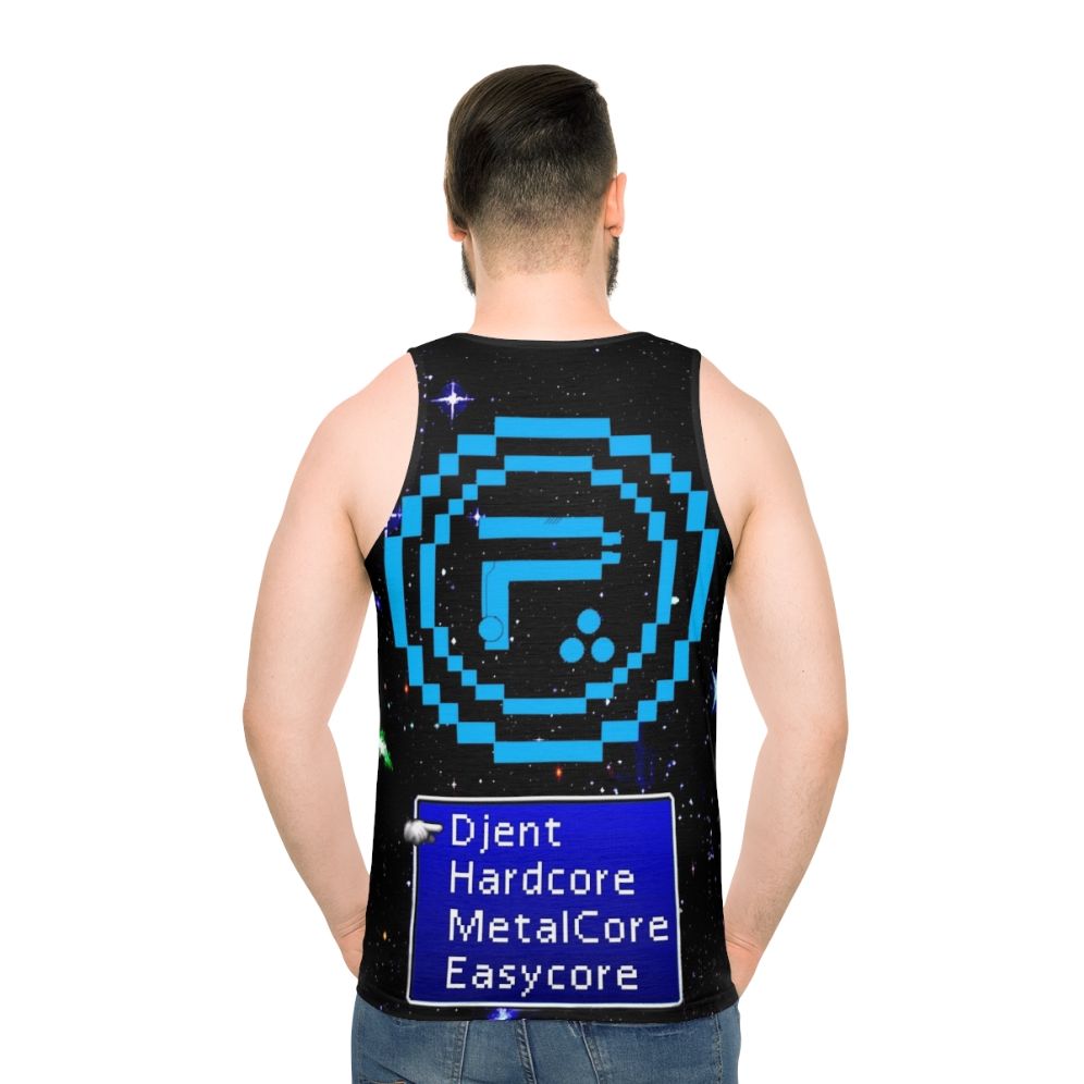 Periphery 8-Bit Blue Select Difficulty Unisex Tank Top