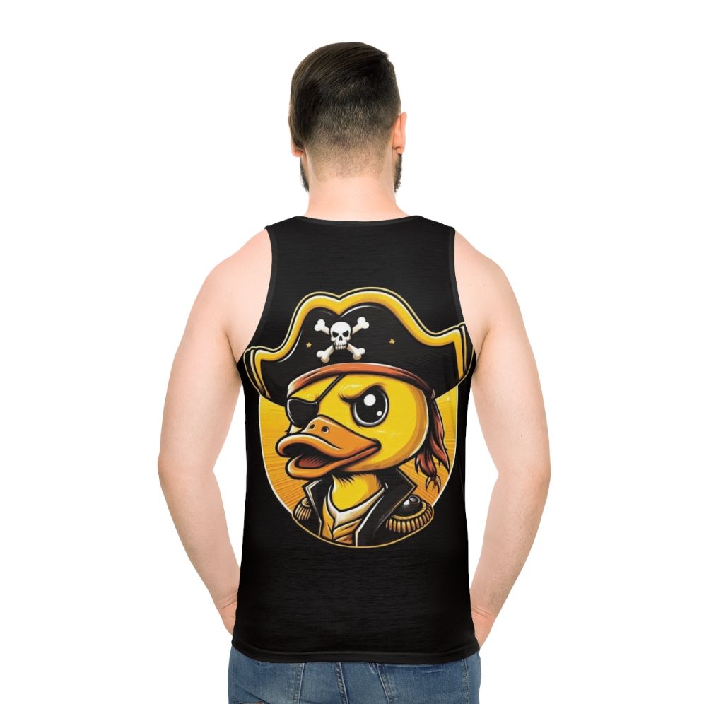 Pirate Captain Duck Unisex Tank Top