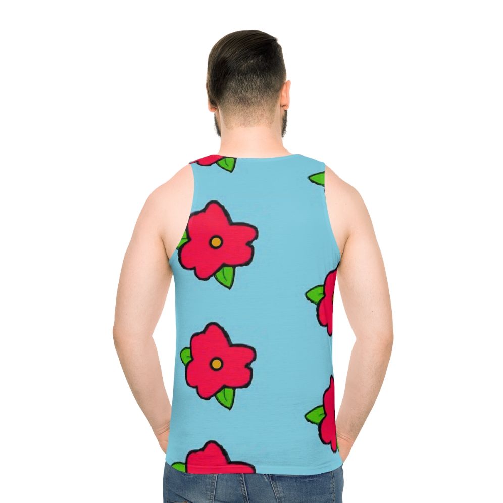 Plus size cartoon inspired graphic tank top