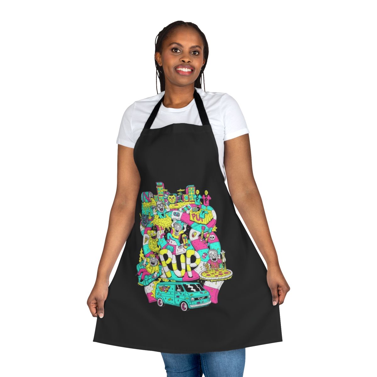 Pup Band Logo Essential Apron for Cooking and Baking