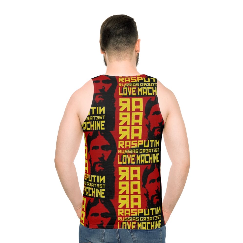 Rasputin's Russian Communist Propaganda Dance Unisex Tank Top
