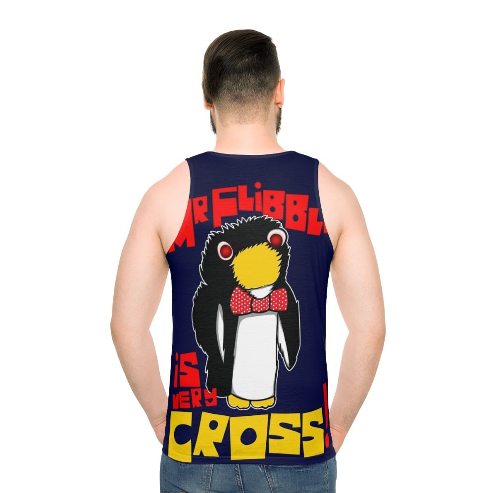 "Red Dwarf 'Mr Flibble Is Very Cross' Unisex Tank Top"