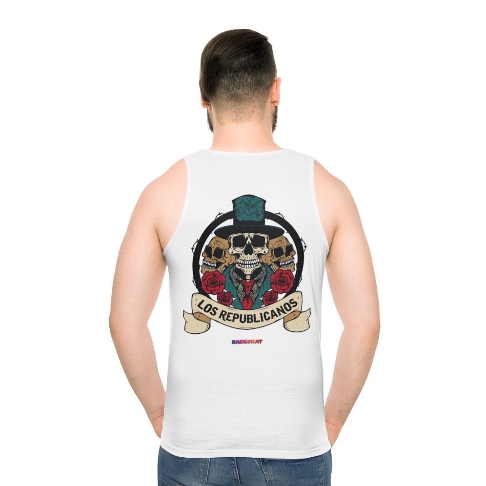 Republican emblem unisex tank top