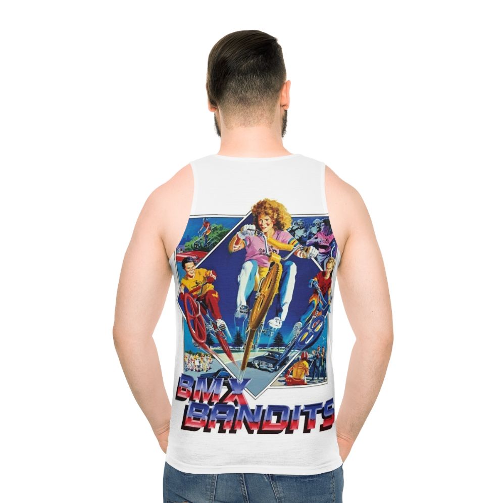 Retro 1980s BMX Bandits unisex tank top