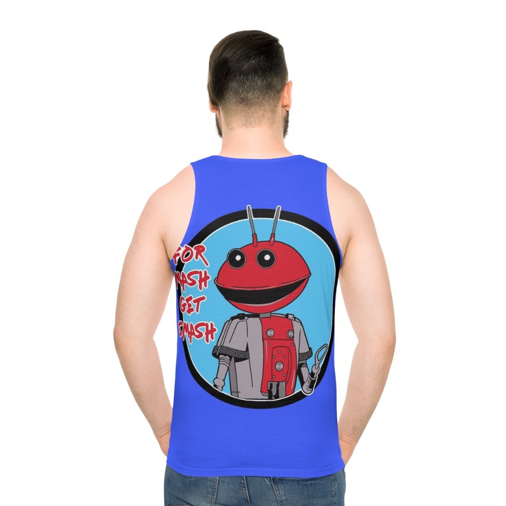 Retro 80s 'For Mash Get Smash' unisex tank top