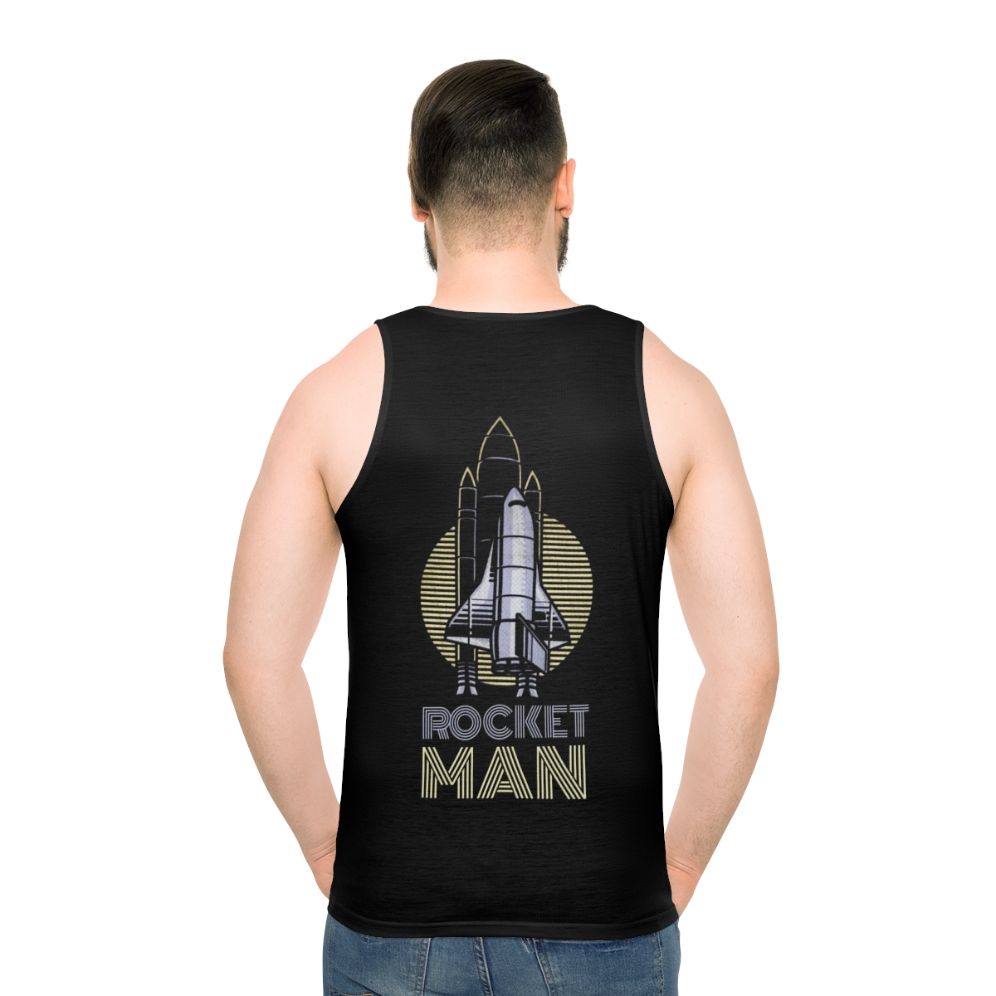 Retro Elton John "Rocket Man" Unisex Tank Top