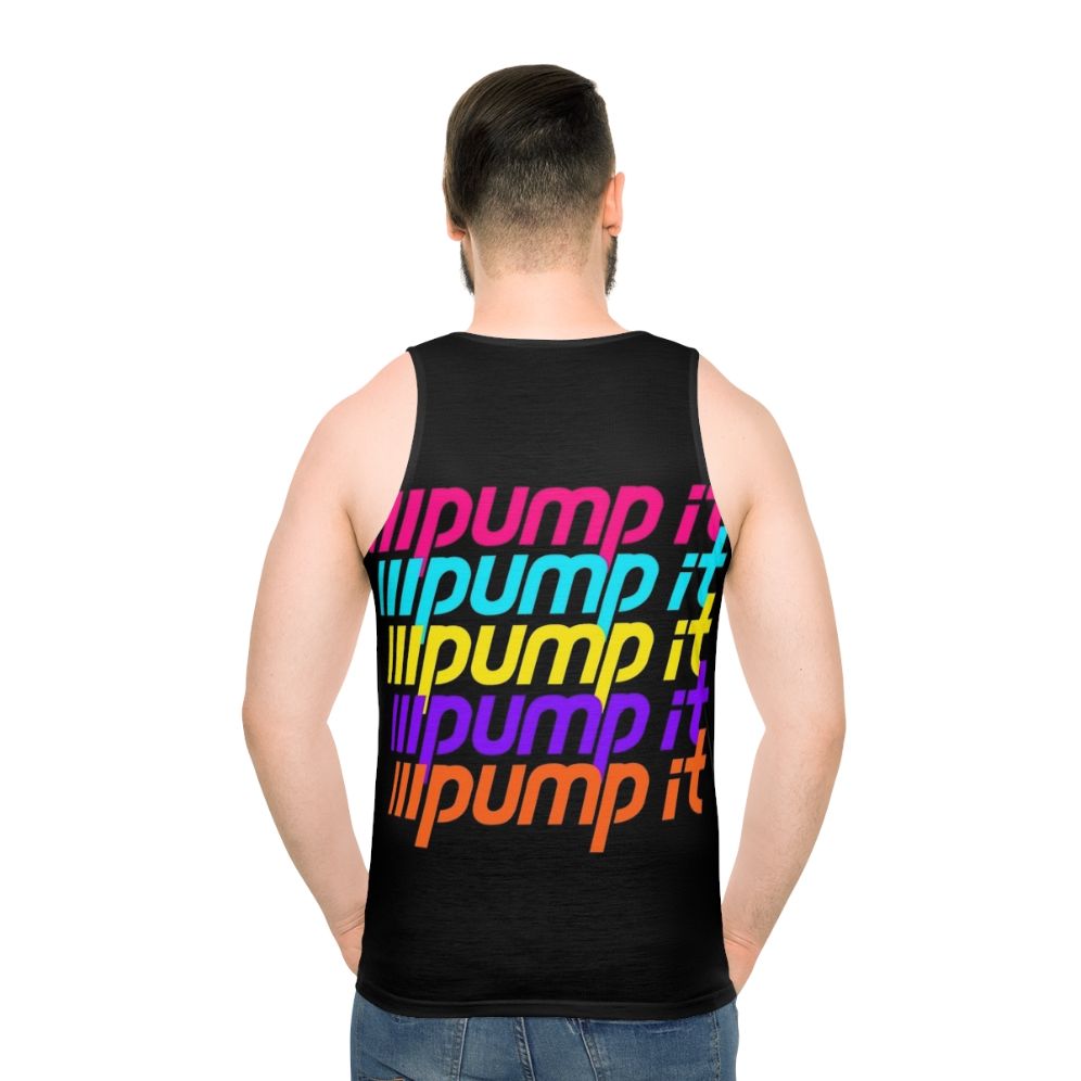 Retro fitness unisex tank top