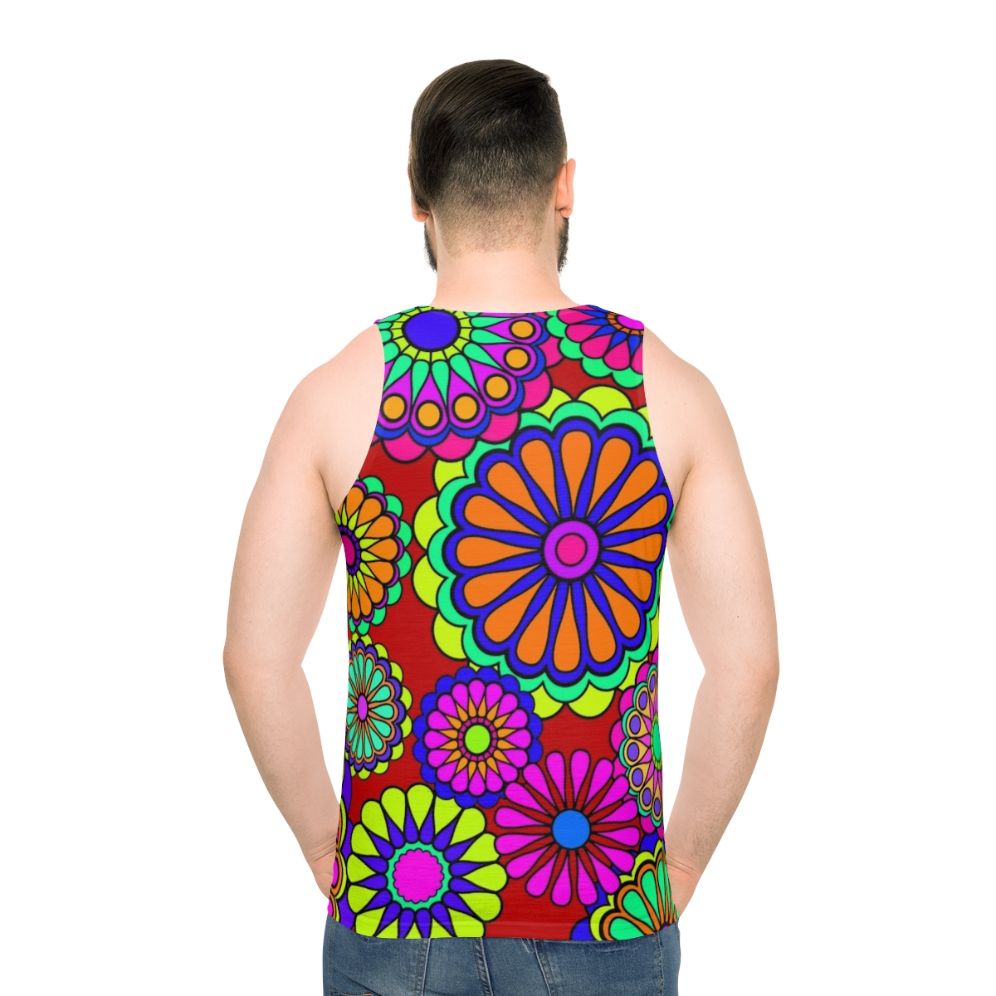 Retro Flower Power Hippie Tank Top