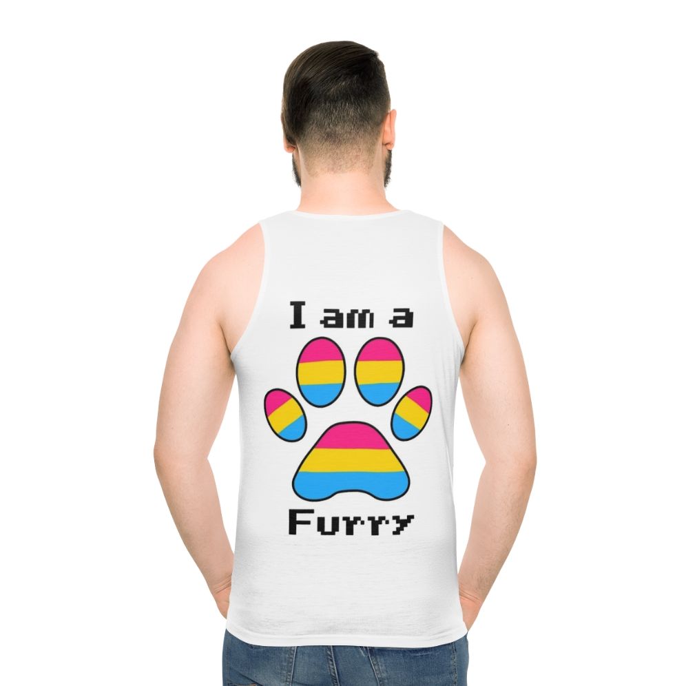 Retro Furry Pan Am Unisex Tank Top