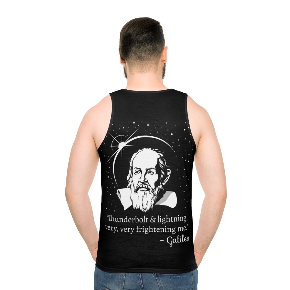 Retro Galileo Graphic Unisex Tank Top