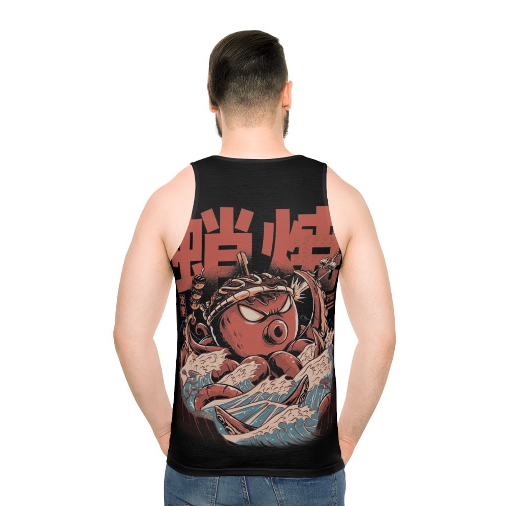 Retro kaiju monster anime tank top