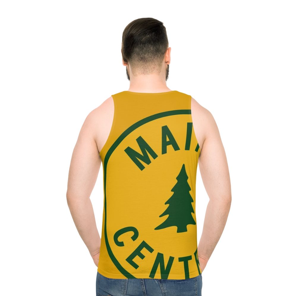 Retro Maine Central Railway Pan Am Unisex Tank Top