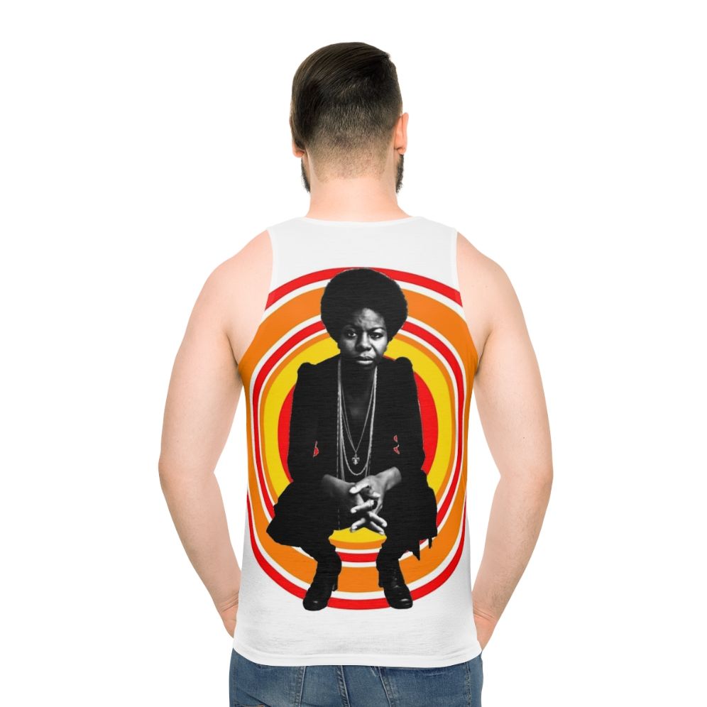 Retro Nina Simone Unisex Tank Top