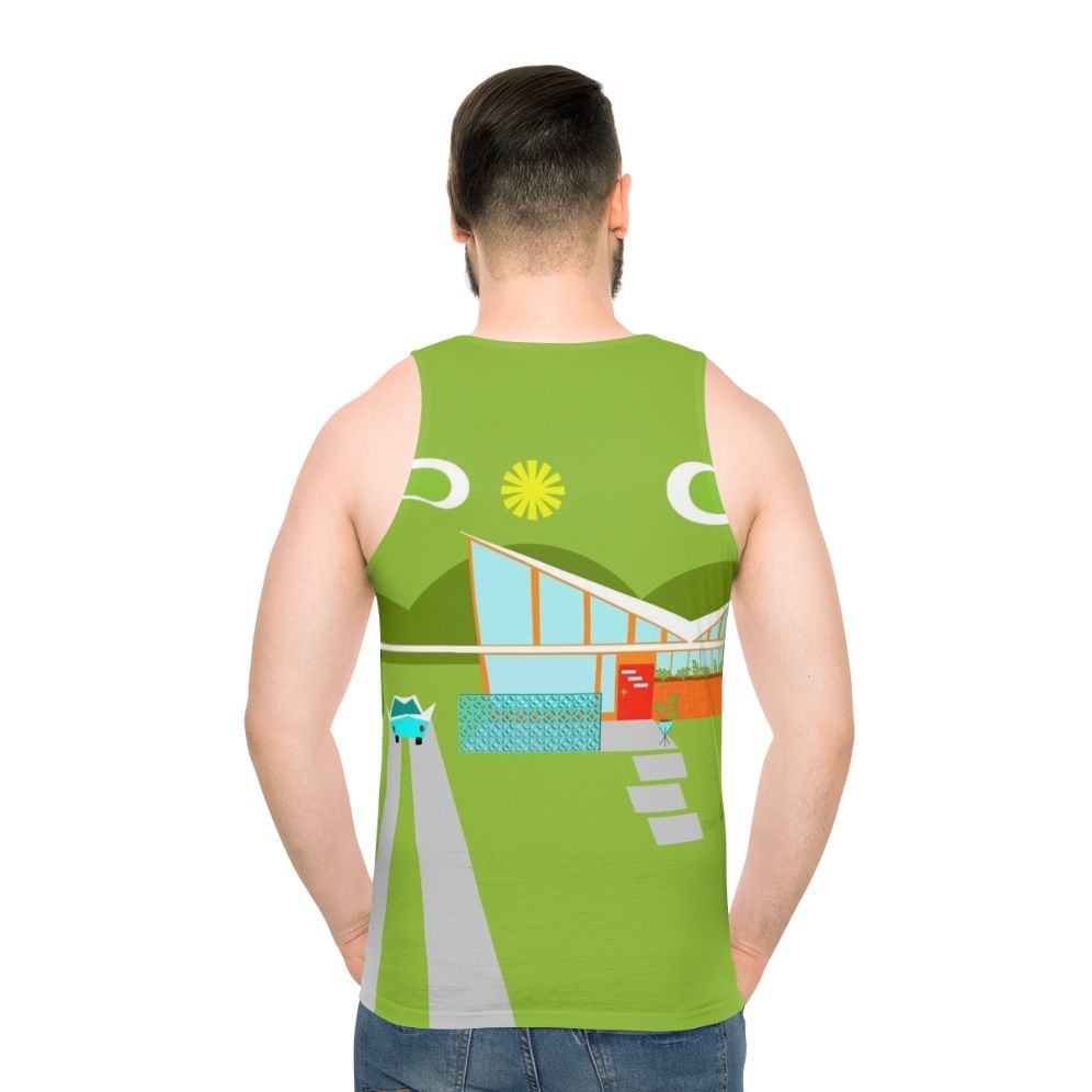 Retro Palm Springs 1960s Tank Top