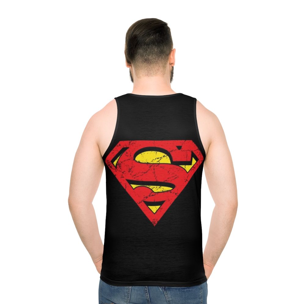 Retro Super Hero Logo Vintage Unisex Tank Top