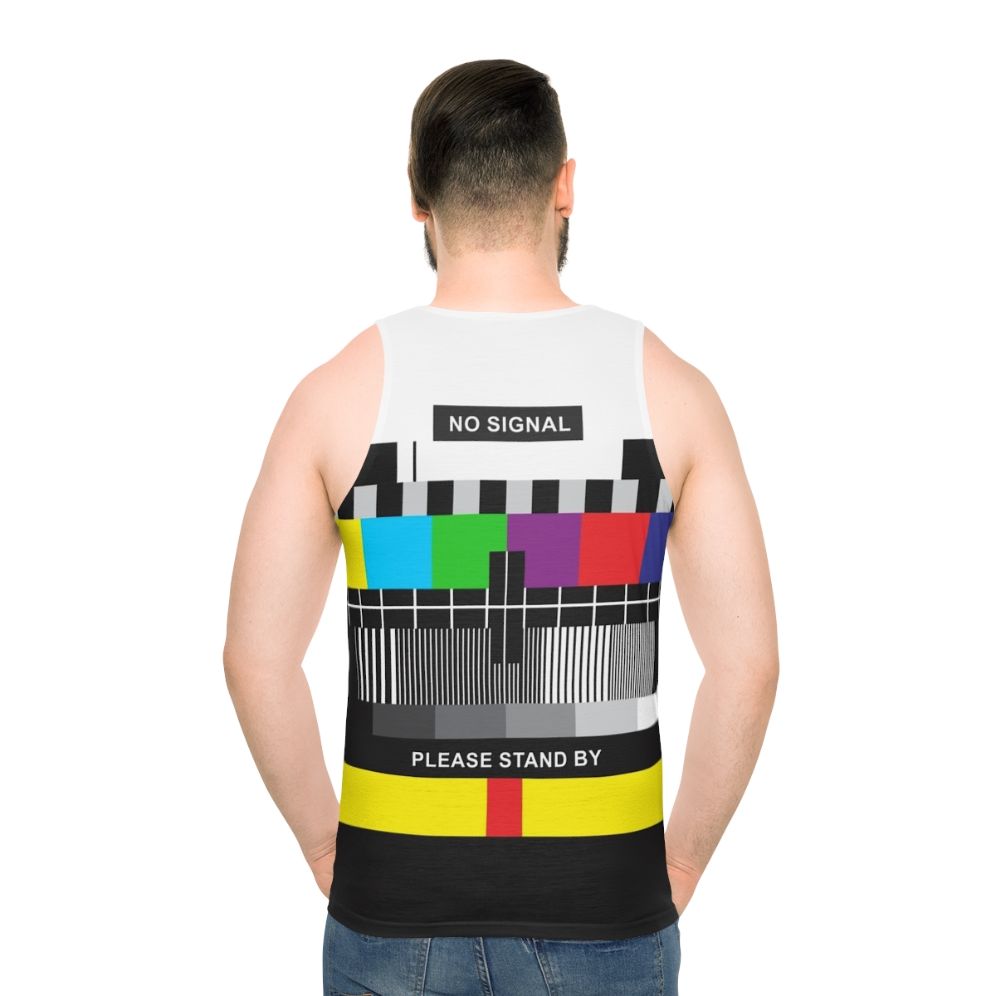 Retro TV No Signal Unisex Tank Top
