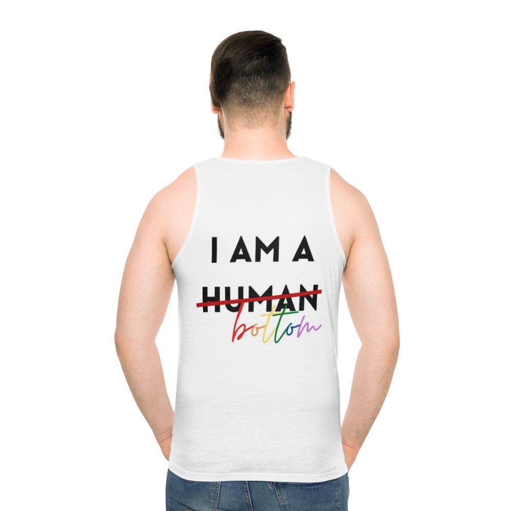 Retro unisex tank top with Pan Am airline logo