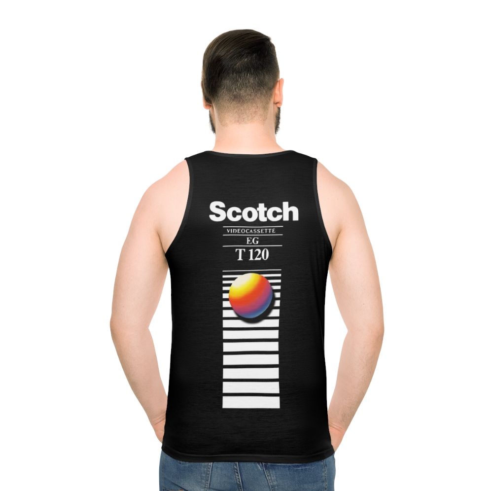 Retro Vaporwave VHS Tape Aesthetic Unisex Tank Top