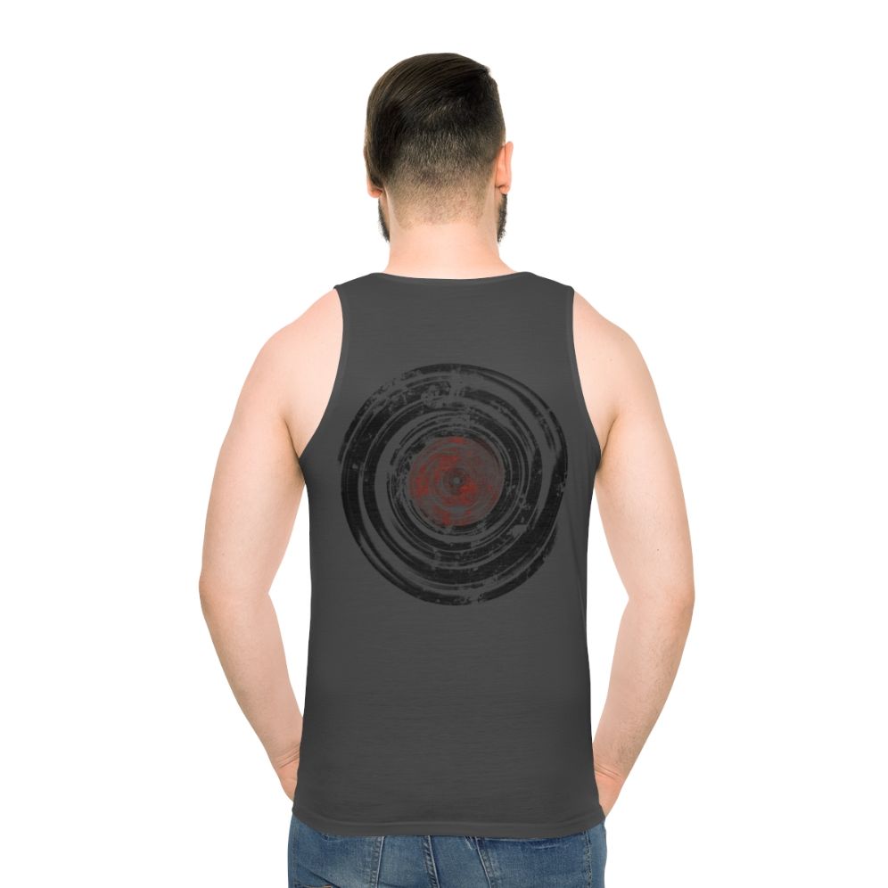 Retro Vinyl Records Urban Grunge Unisex Tank Top