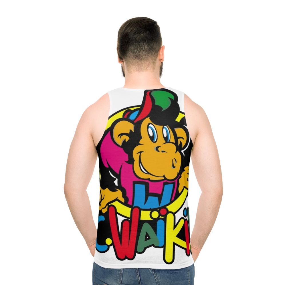 Retro Waikiki Monkey 80s Unisex Tank Top
