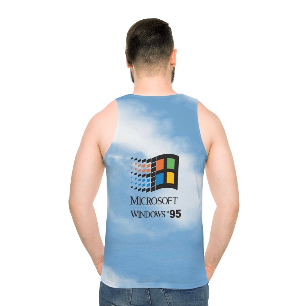 Retro Windows 95 98 Logo Unisex Tank Top