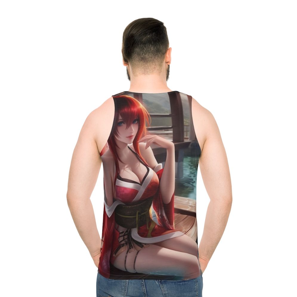 Anime hot spring inspired Rias Gremory tank top