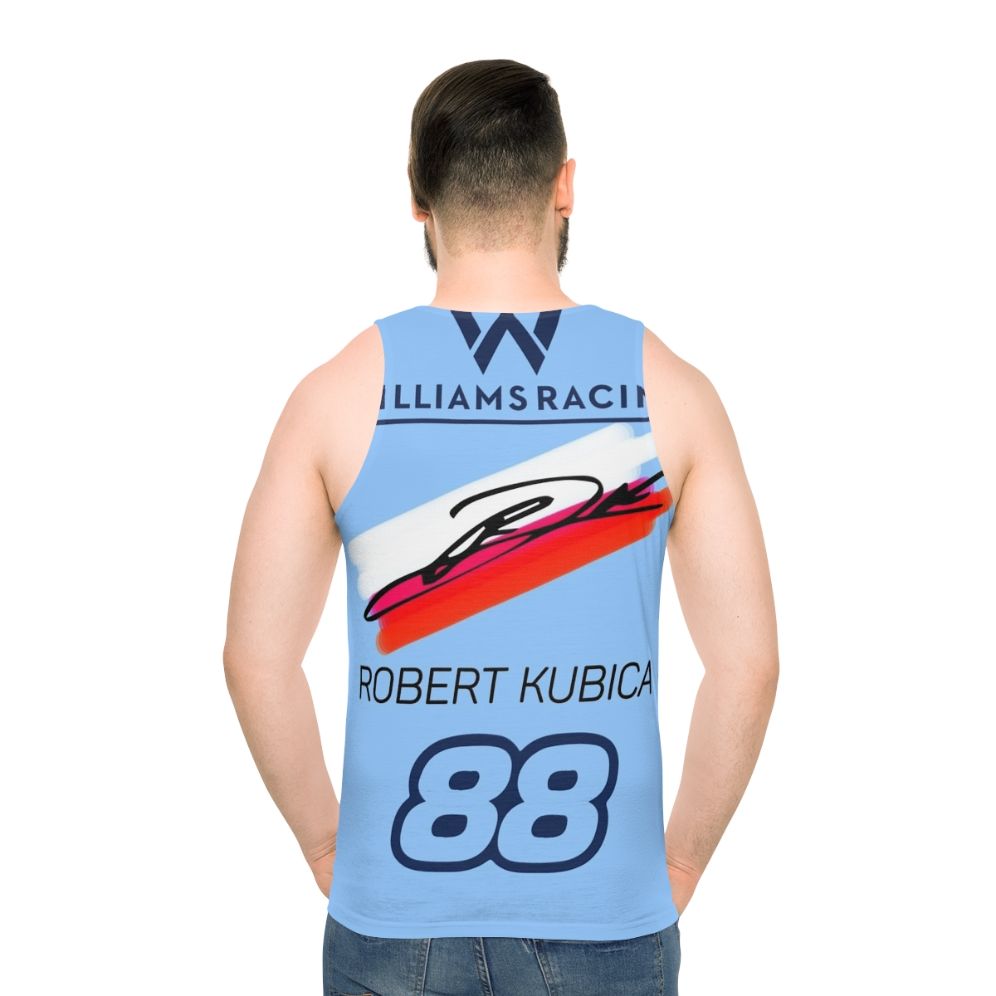 Robert Kubica Formula 1 Unisex Tank Top