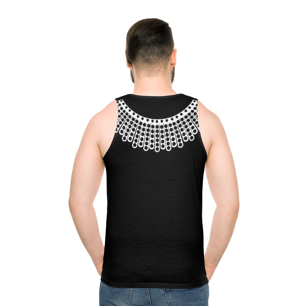 Ruth Bader Ginsburg Dissent Collar Unisex Tank Top