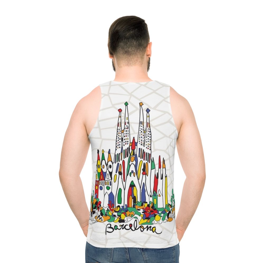 Sagrada Familia Barcelona Spain Unisex Tank Top
