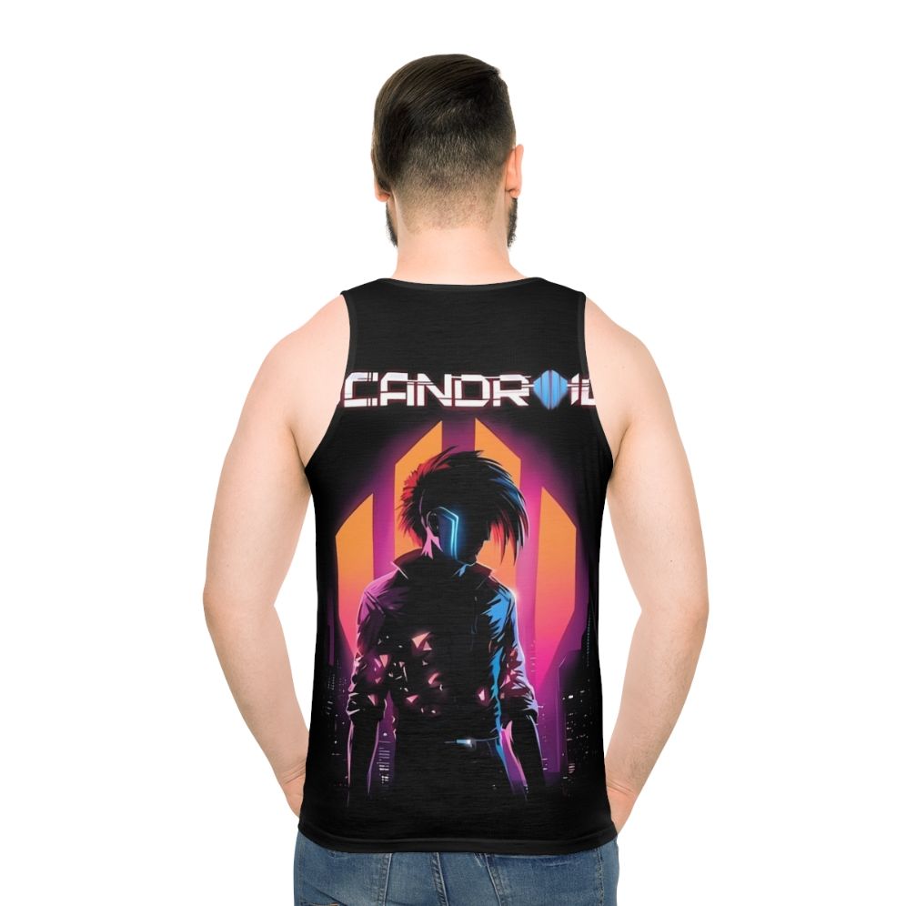 Scandroid 2517 Unisex Synthwave Tank Top