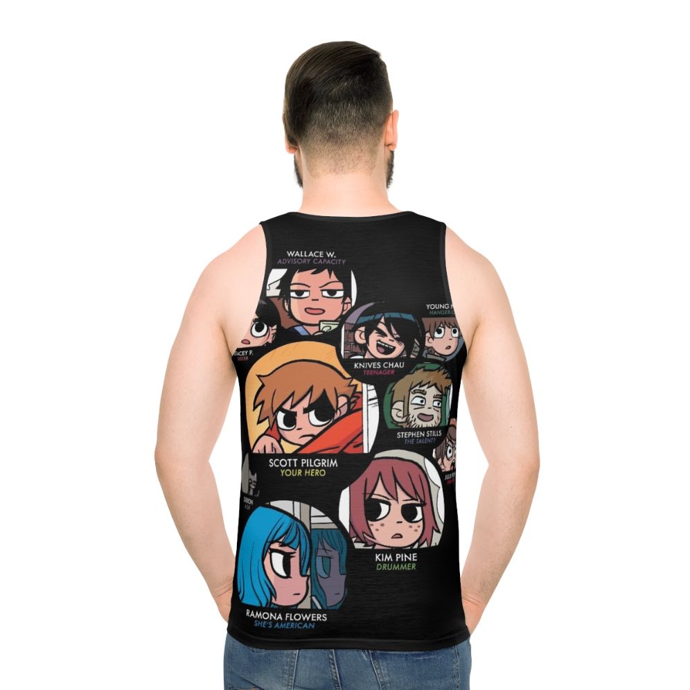 Scott Pilgrim Characters Unisex Tank Top