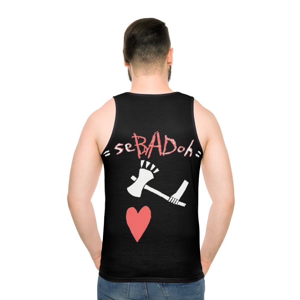 Sebadoh unisex tank top featuring vintage 80s band graphic