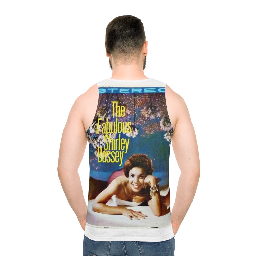 Shirley Bassey 1960s Pop Singer Unisex Bond Theme Tank Top