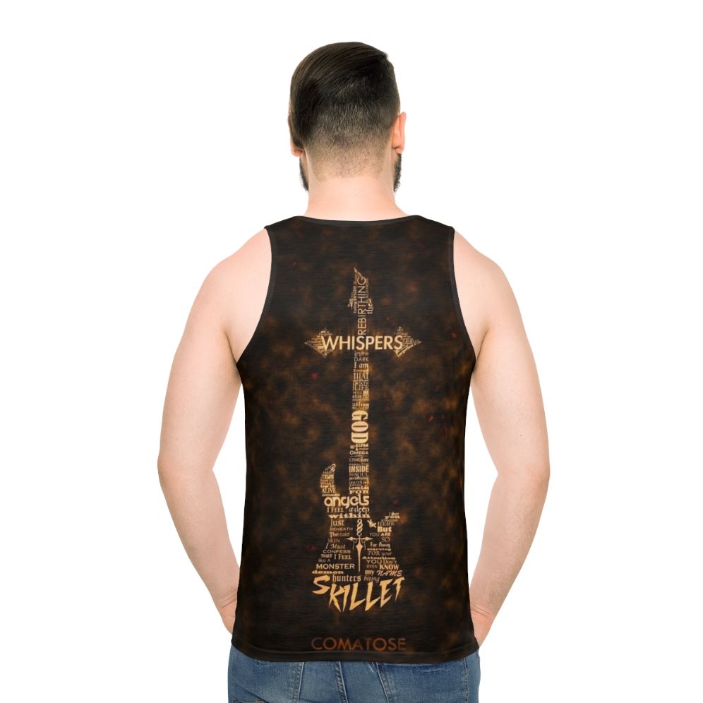 Skillet band unisex Christian rock music typography tank top