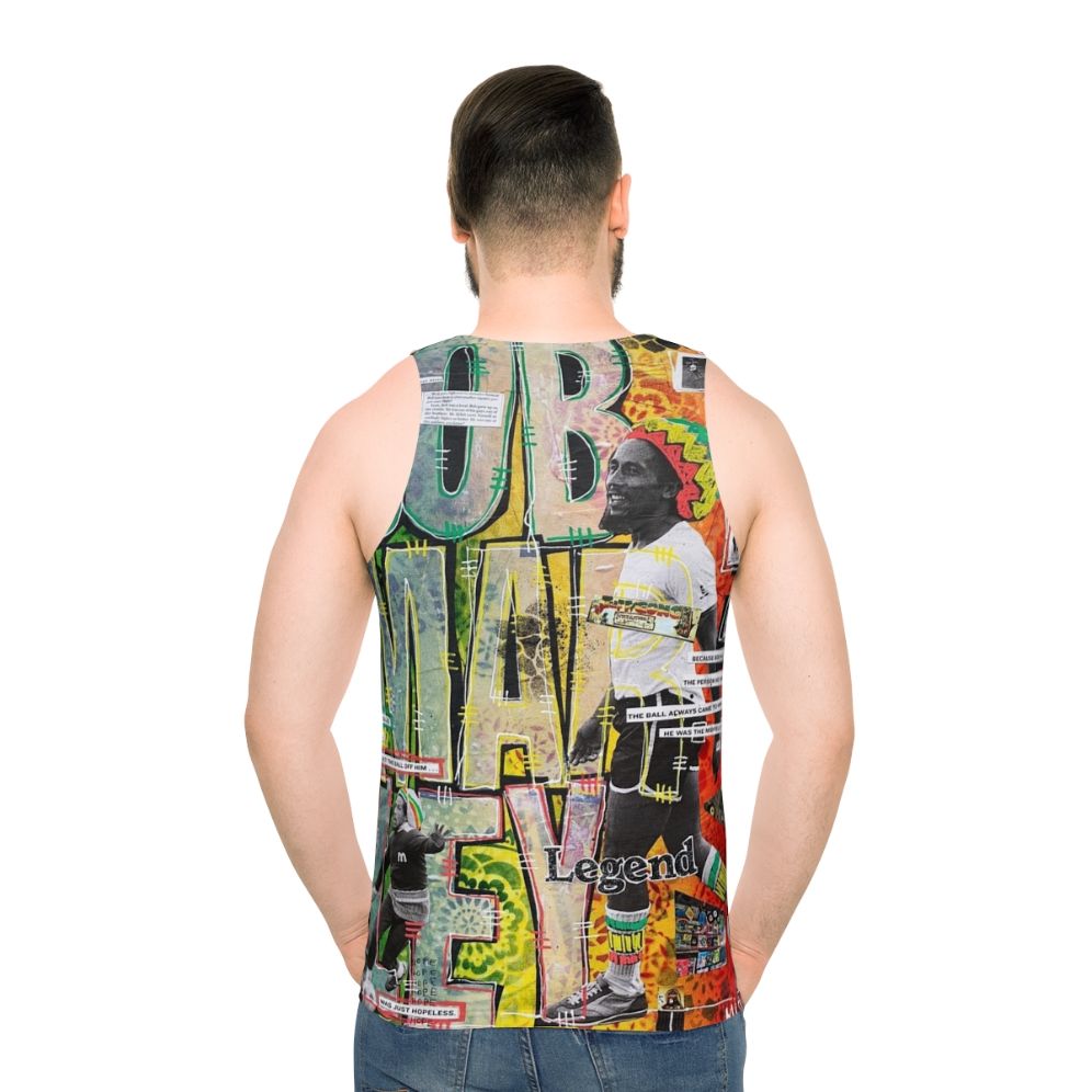 Unisex Soccer Legend Collage Tank Top