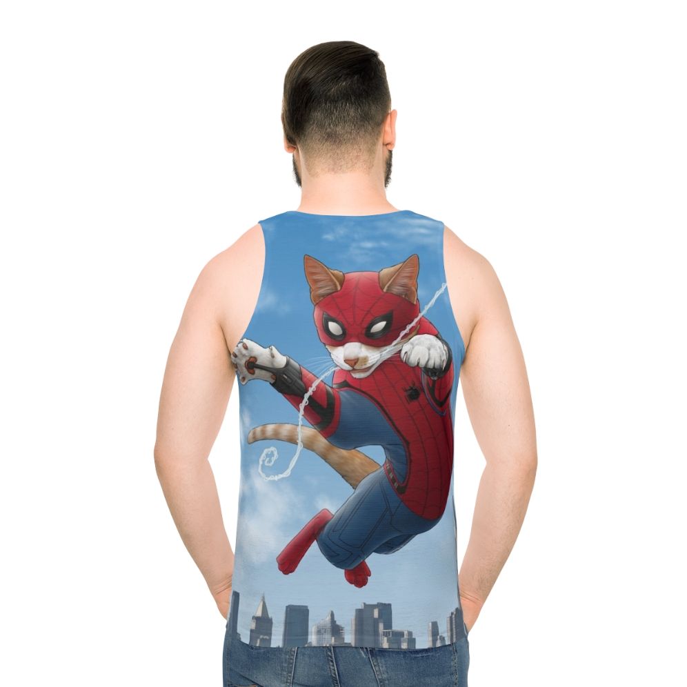 Spider Cat Unisex Tank Top 2