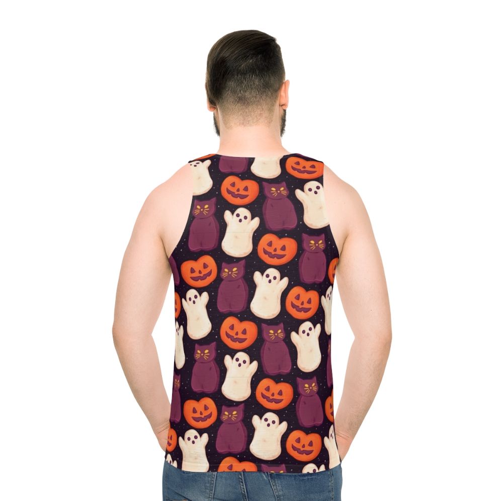 Spooky marshmallow Halloween tank top