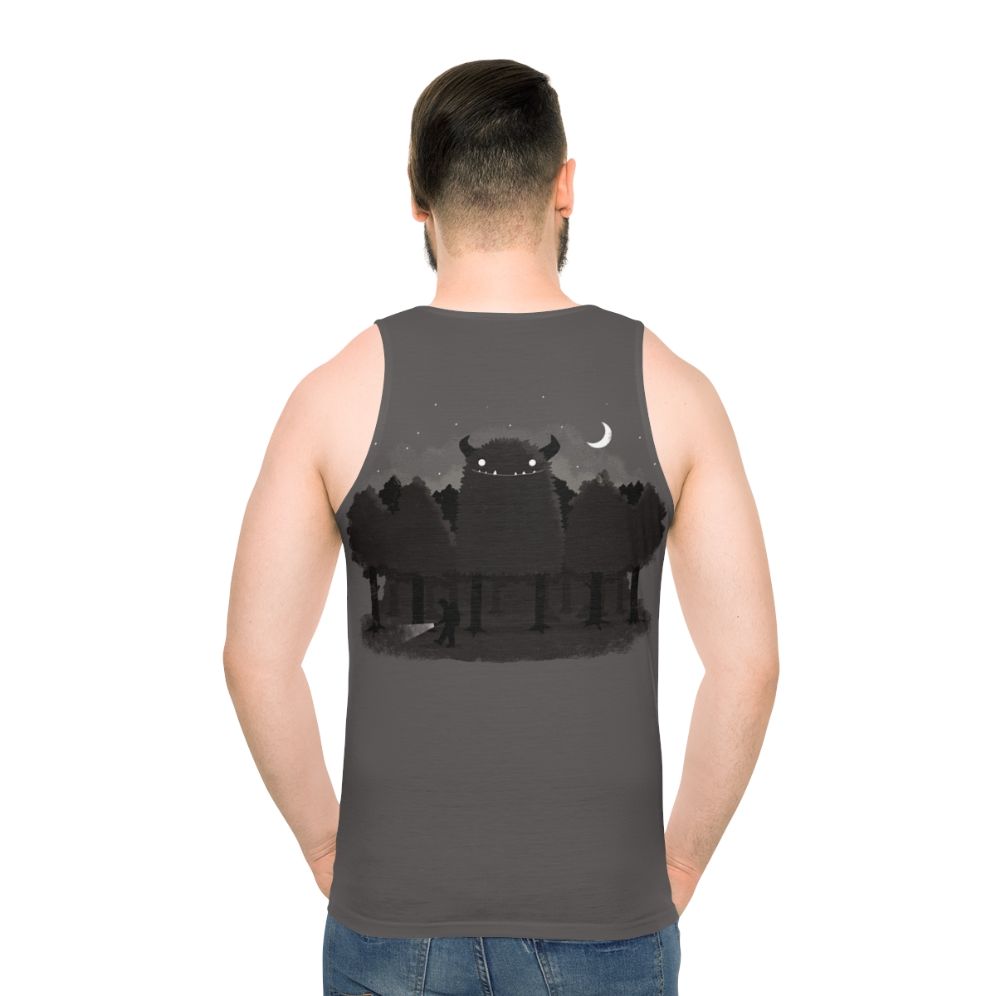 Spooky Monster Hunting Unisex Tank Top
