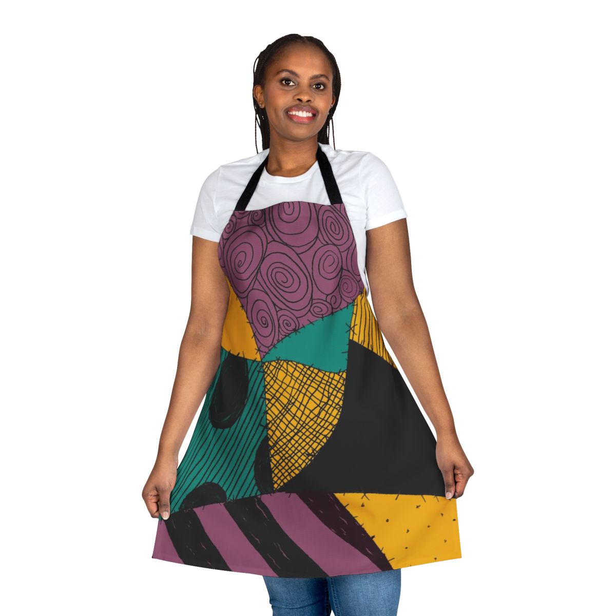 Apron featuring Sally and Jack Skellington from The Nightmare Before Christmas
