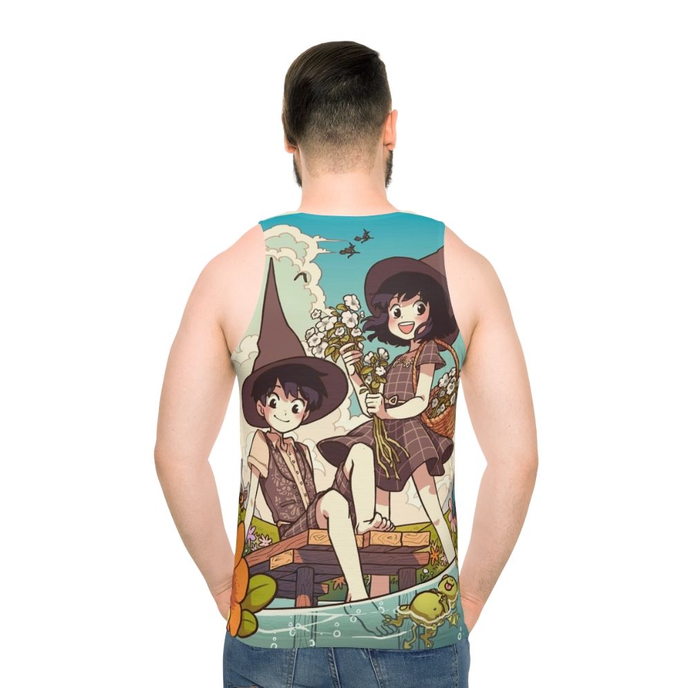 Wytte Twins Unisex Tank Top with Cute Witchy Design