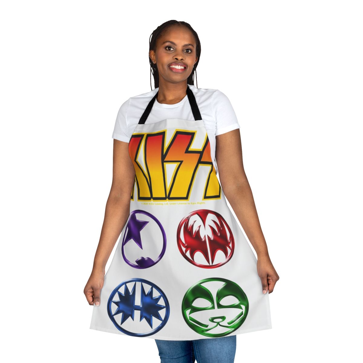 Starman Spaceman Demon Catman KISS Inspired Apron